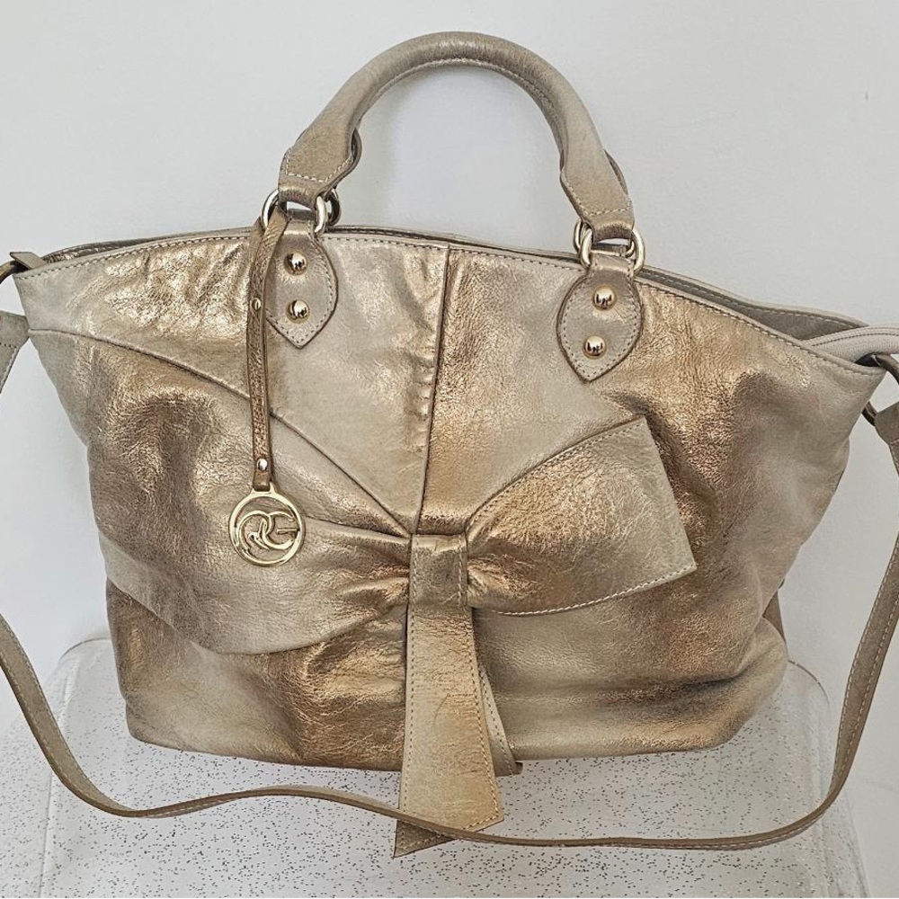 Chic Metallic Tote Bag